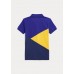 Polo Ralph Lauren Purple/Yellow/Navy Polo Shirt.